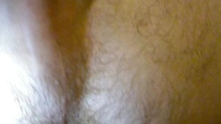 pulsating asshole with contractions during my orgasm! Very hot!