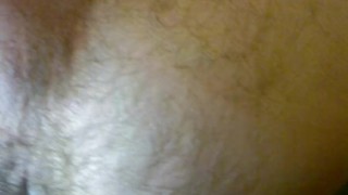 pulsating asshole with contractions during my orgasm! Very hot!