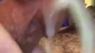 Gushing cum