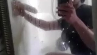 i love fucking myself in the shower!