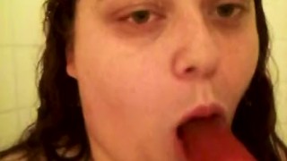 shower scene with vibrator