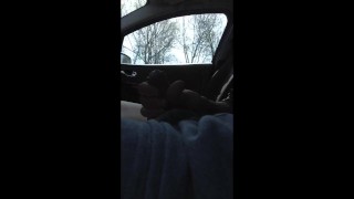I'm jerking in my car 