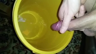 Huge & Massive Pissing Cumshot + Cumshot Slo-Mo