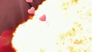 that pussy loves cuz....who wants to lick her clean