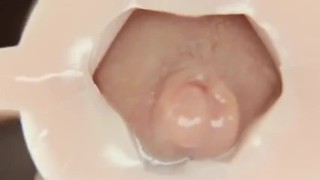 cumming inside fleshlight