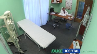 FakeHospital Hot black haired mom cheats on hubby with doctor