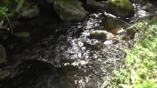 OUTDOOR BY SMALL RIVER CAM CAUGHT MILF MASTRUBATE ;) PANTY STUFFING