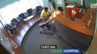 FakeHospital Sexy nurse heals patient with hard office sex