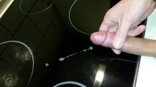 Slow Motion Cumshot (3 Shots) of a nice Gun