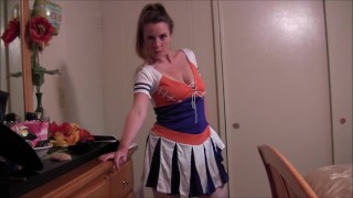 Cheerleader Double Penetration Toy