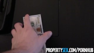 PropertySex - Young real estate agent fucking in condo homemade sex