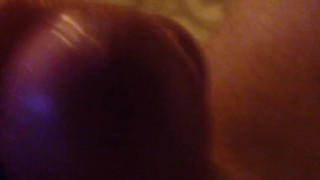 7 cock rings, tied up cumshot!