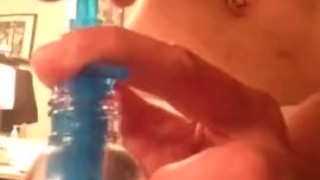 shooting lube up my hole
