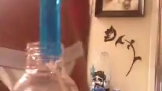 shooting lube up my hole