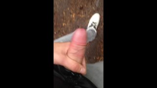 Playing with my Dick in Public