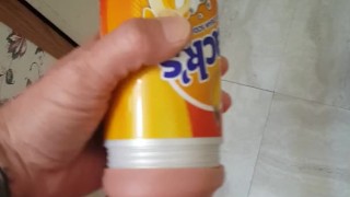 solo male using fleshlight
