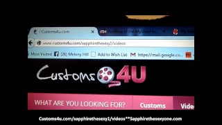 Get You CUSTOM Sexy sapphire Videos and Pics HERE