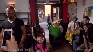 Punk Slut Publicly Shamed And Fucked