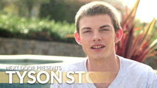 Next Door Twink Introducing College Boy Tyson Stone