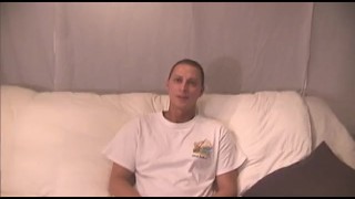 Blindfolded Twink Gets His Dick Sucked 