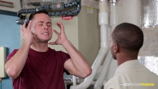 Next Door Buddies Brenner Bolton Getting Fucked By Big Black Dick