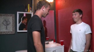 Cock Virgins Party Bathroom Fuck