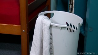 Cock Virgins Dorm Room Threesome