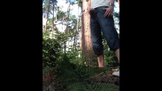 Taking a pee in public