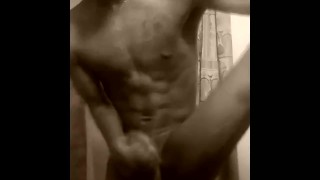 Stroking my dick why i get clean