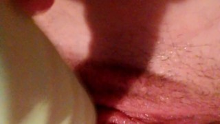 Solo pussy relief session leads to orgasm
