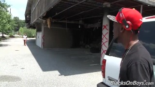 Danny Enriquez Gets His First Ever Black Cock