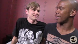 Kaiden Moss Loves His First Black Cock