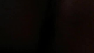Creampie drips cum from pussy