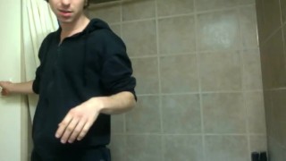 touching myself in t/ shower-no cuming