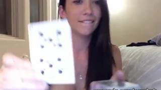 amateur camgirl goes crazy with her toys and orgasms hard at camsoda