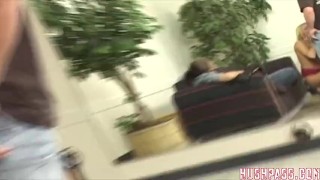 Cassie goes from a Rockstar to a slutty Cockstar!!