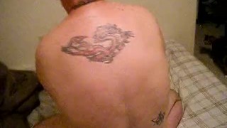 Riding big dildo !!!!!!