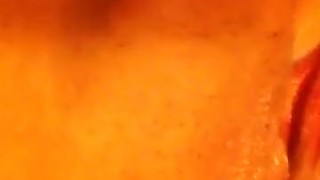 Playing with myself and my cum