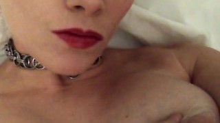 Playing With My Lactating Tits