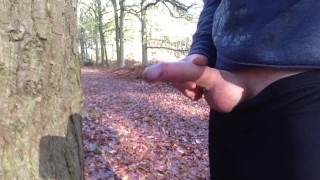 Public boner, public pissing, public flashing - Exhibitionist gay boy