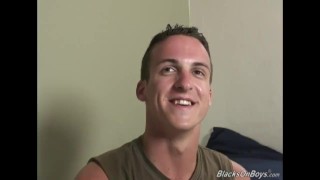 Jason White Takes Black Cock Like A Champ