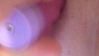 MILF masturbating and cums