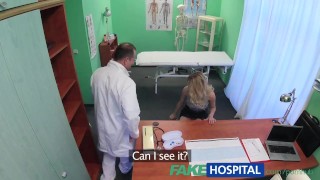 FakeHospital Tight pussy makes doctor cum twice