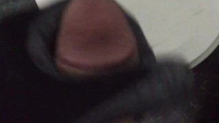 POV handjob marterbate in camper