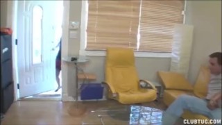 Teen Latina loves older cocks