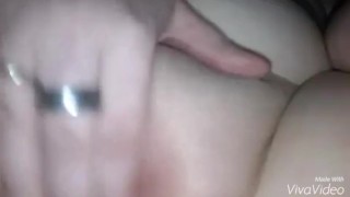 Me rubbing my clit until I cum