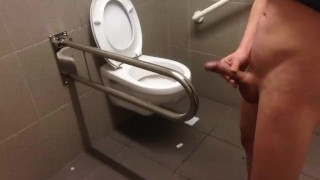 Gay Boy Doing Dirty Things In Public Toilet!