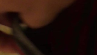 Me pissing and talking about the night again and my nice cock piercings