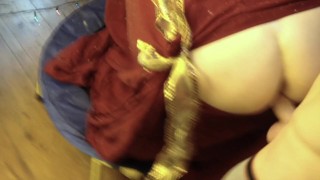 Stepbrother gets a PAWG Christmas present to fuck