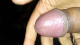 just a teaser of my cock half hard